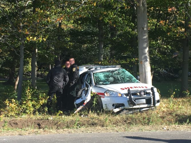 (1045 AM) Sheriff’s Deputy, Another Vehicle Involved In HeadOn Crash
